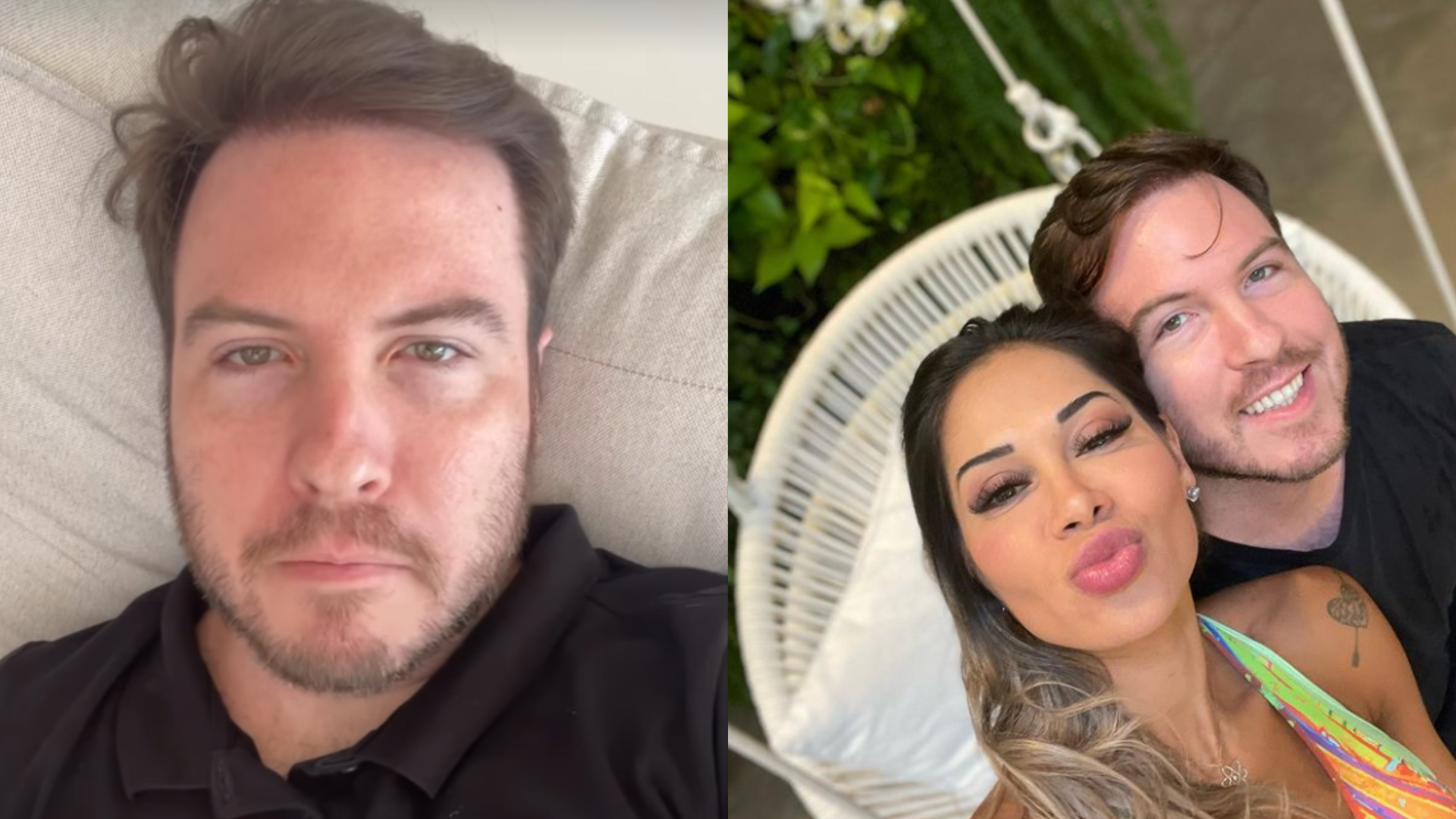 Após post da ex, Thiago Nigro detalha fim de casamento e reage a rumores com Maíra Cardi; assista