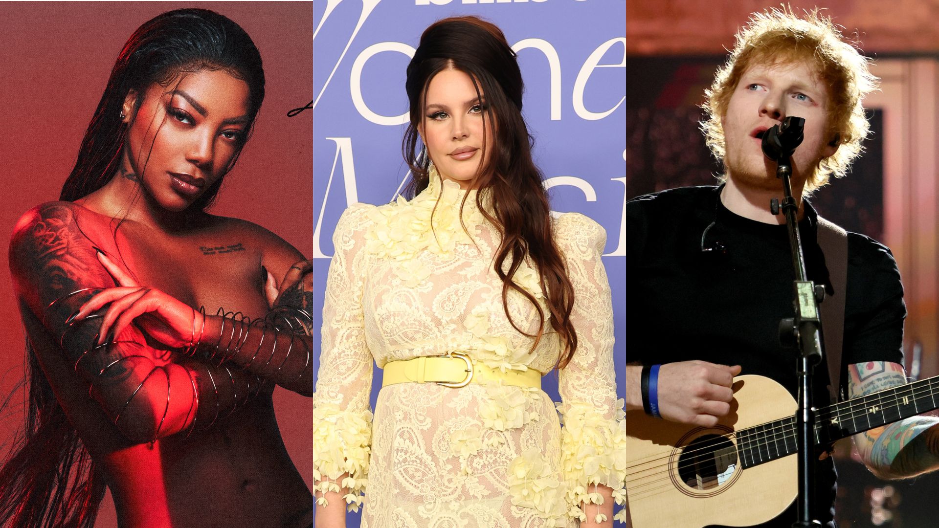 Lançamentos de Sexta: Álbuns de Ludmilla e Lana Del Rey, e retorno de Ed Sheeran são destaques