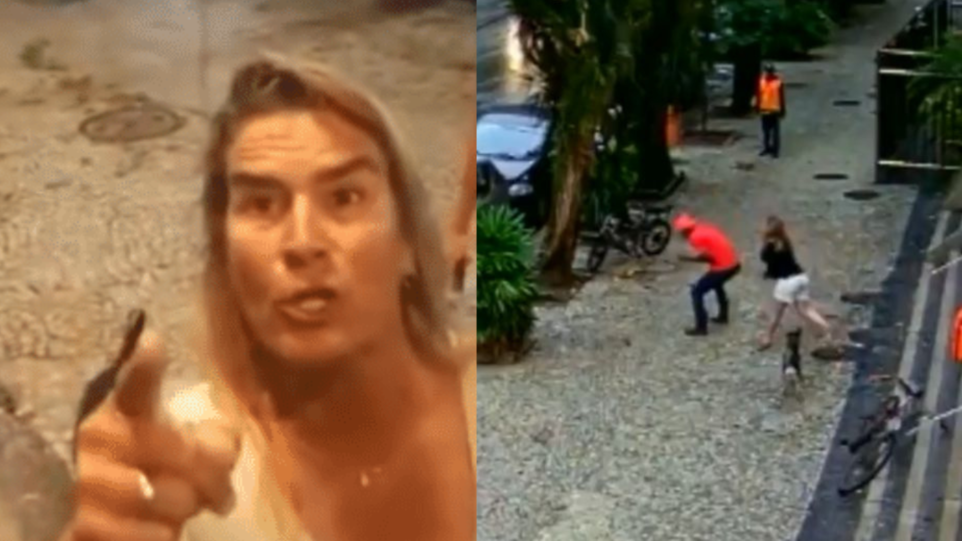 Câmeras de segurança mostram primeira discussão e novas agressões de ex-atleta a entregadores no RJ