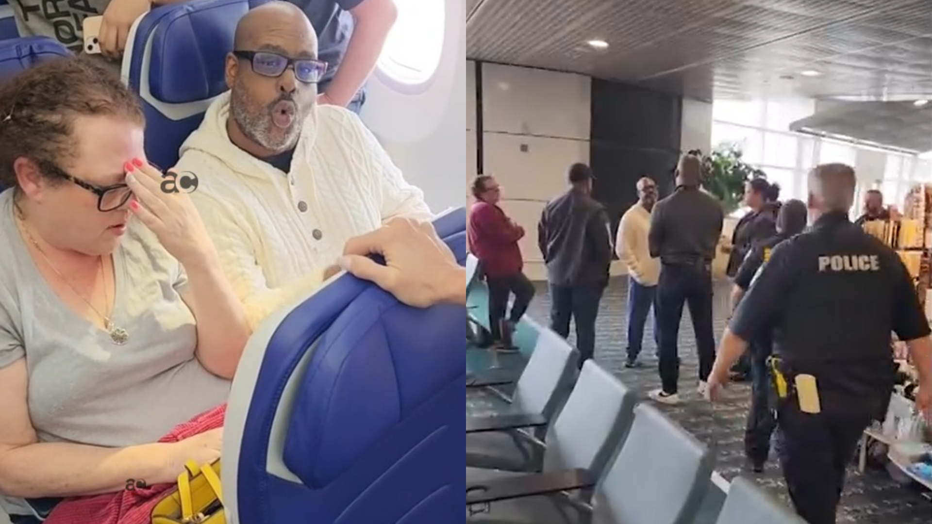 Passageiro surta com choro de bebê em avião, e vídeo viraliza; assista e saiba desfecho