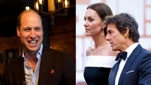 Web aponta ciúme de príncipe William com Kate Middleton e Tom Cruise, em vídeo viral; assista