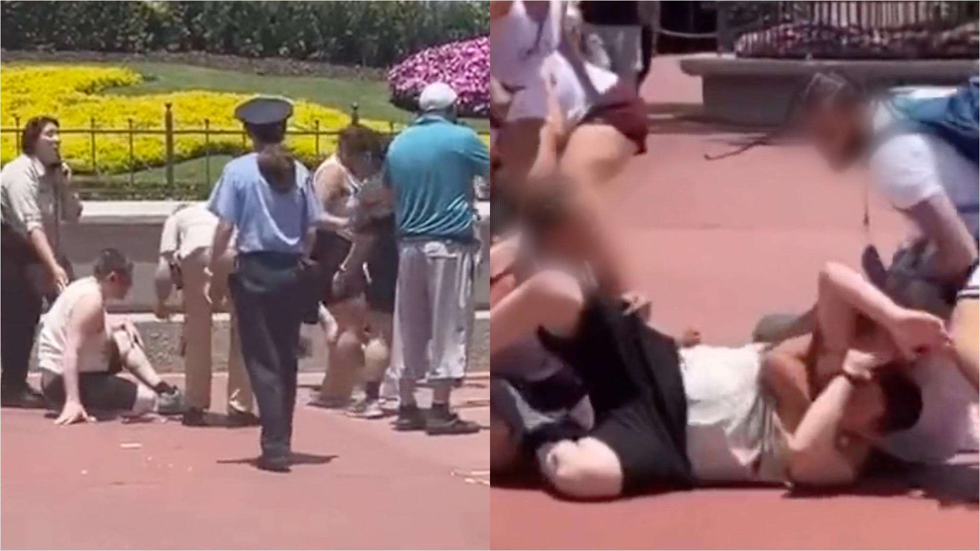 Barraco na Disney: Famílias trocam socos por causa de espaço para foto, e vídeo viraliza; assista