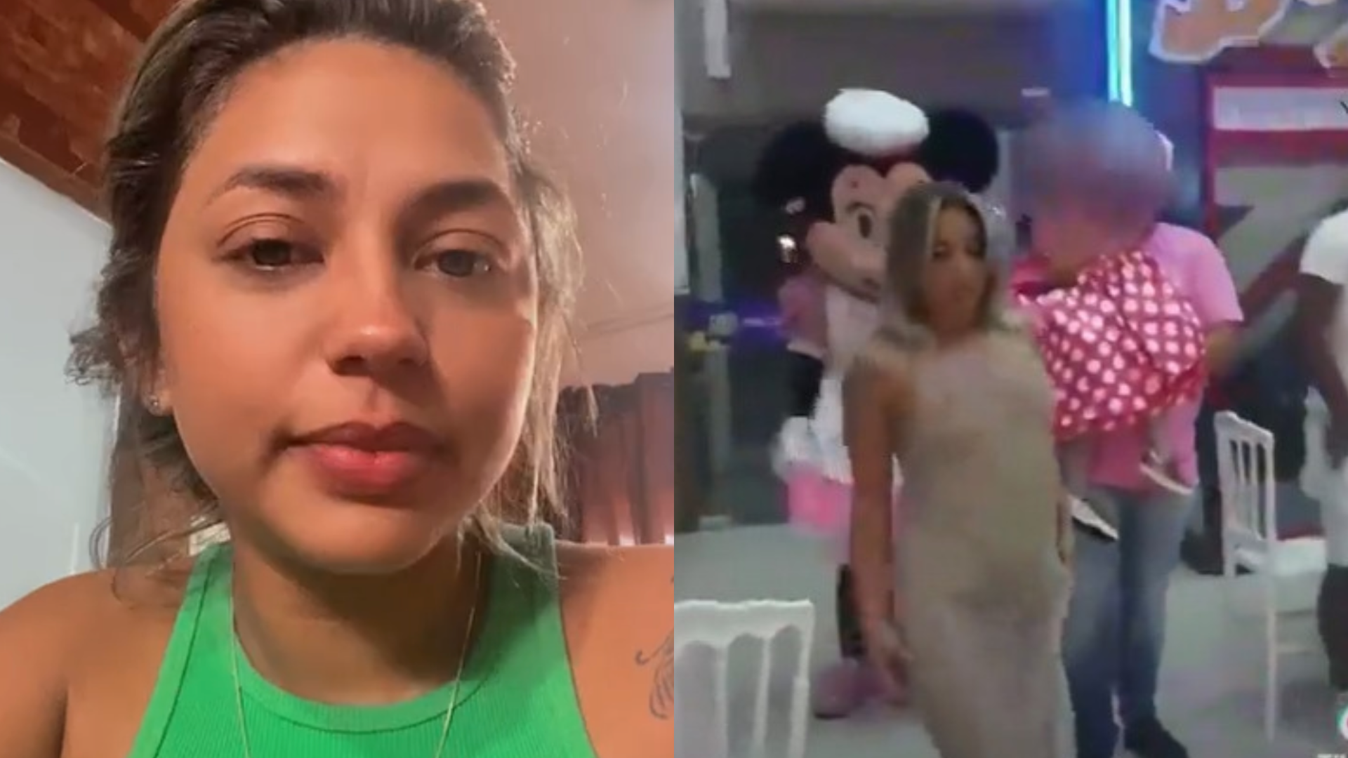 Mulher que viralizou dançando funk em festa infantil da filha se pronuncia Horrorizada e depressiva; assista