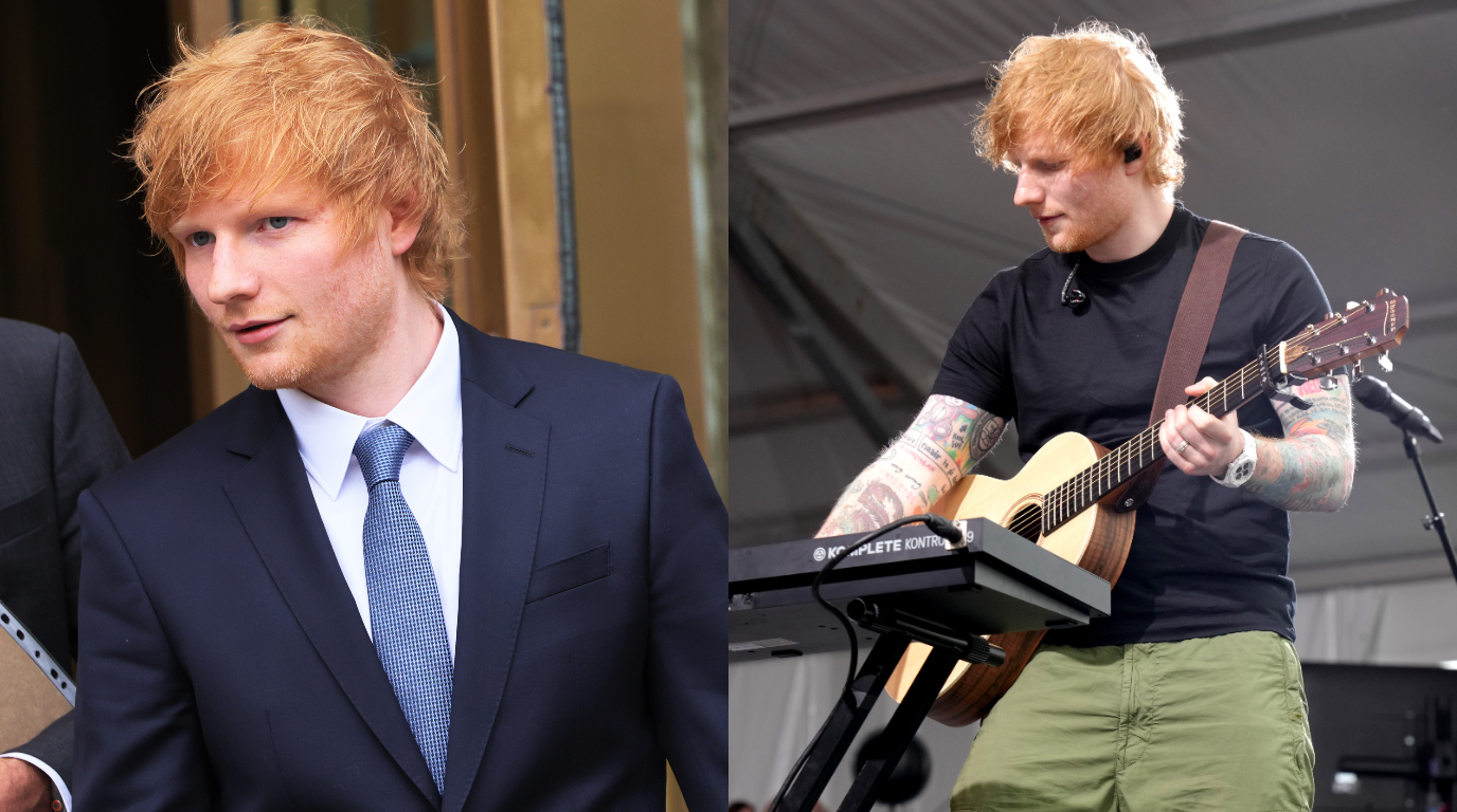 Ed Sheeran diz na Justiça que vai deixar a música caso seja condenado em processo por plágio