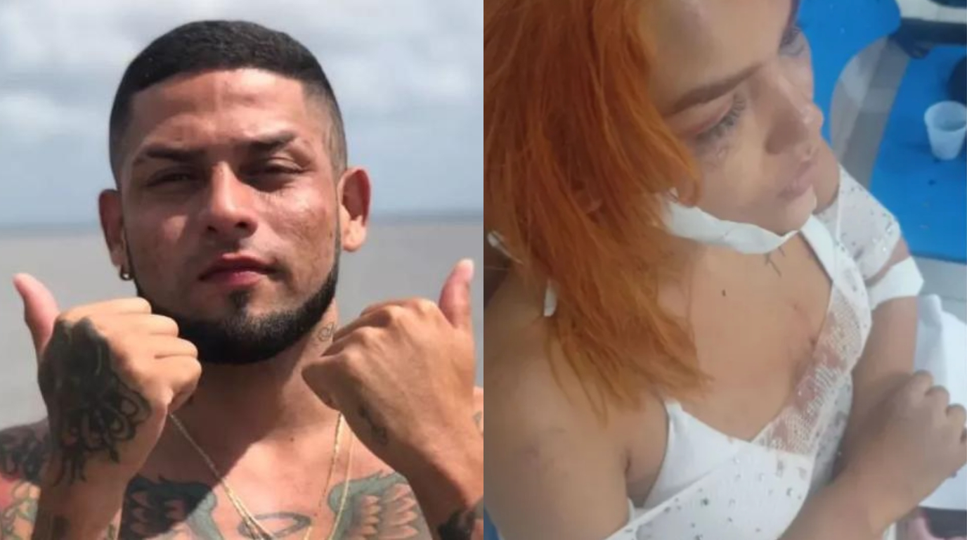 MC Anjinho é preso em flagrante após vídeo agredindo dançarina com capacete: ‘Ele ia me matar’