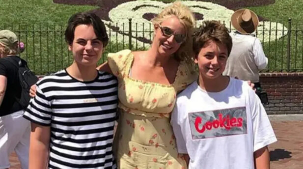 Britney Spears e filhos (Instagram)