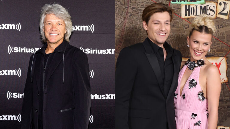 Jon Bon Jovi, Millie Bobby Brown e Jake Bongiovi