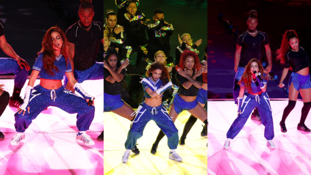 Anitta faz performance perfeita, com show de dança, e estreia funk na final da Champions League; assista