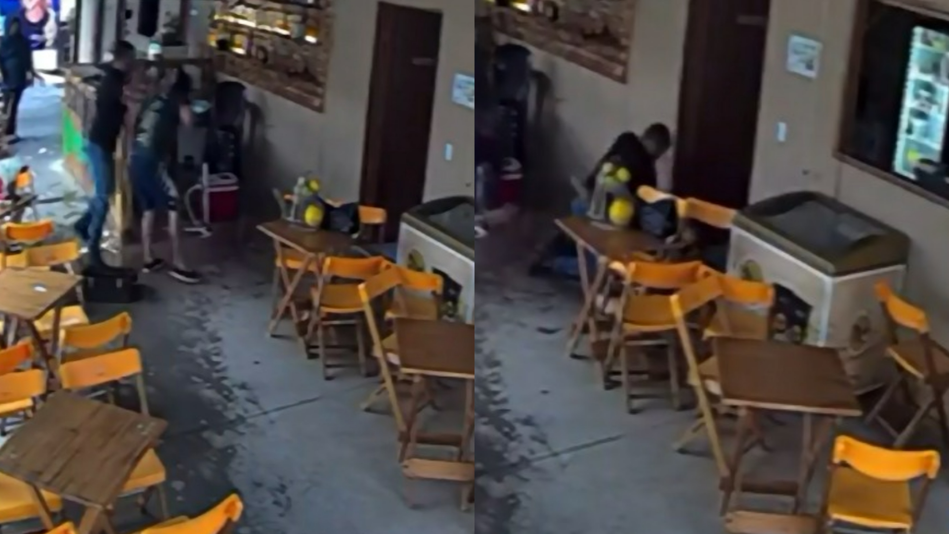 Vídeo: Ex-BBB Dhomini dá sequência de socos em dono de bar em Goiânia; assista