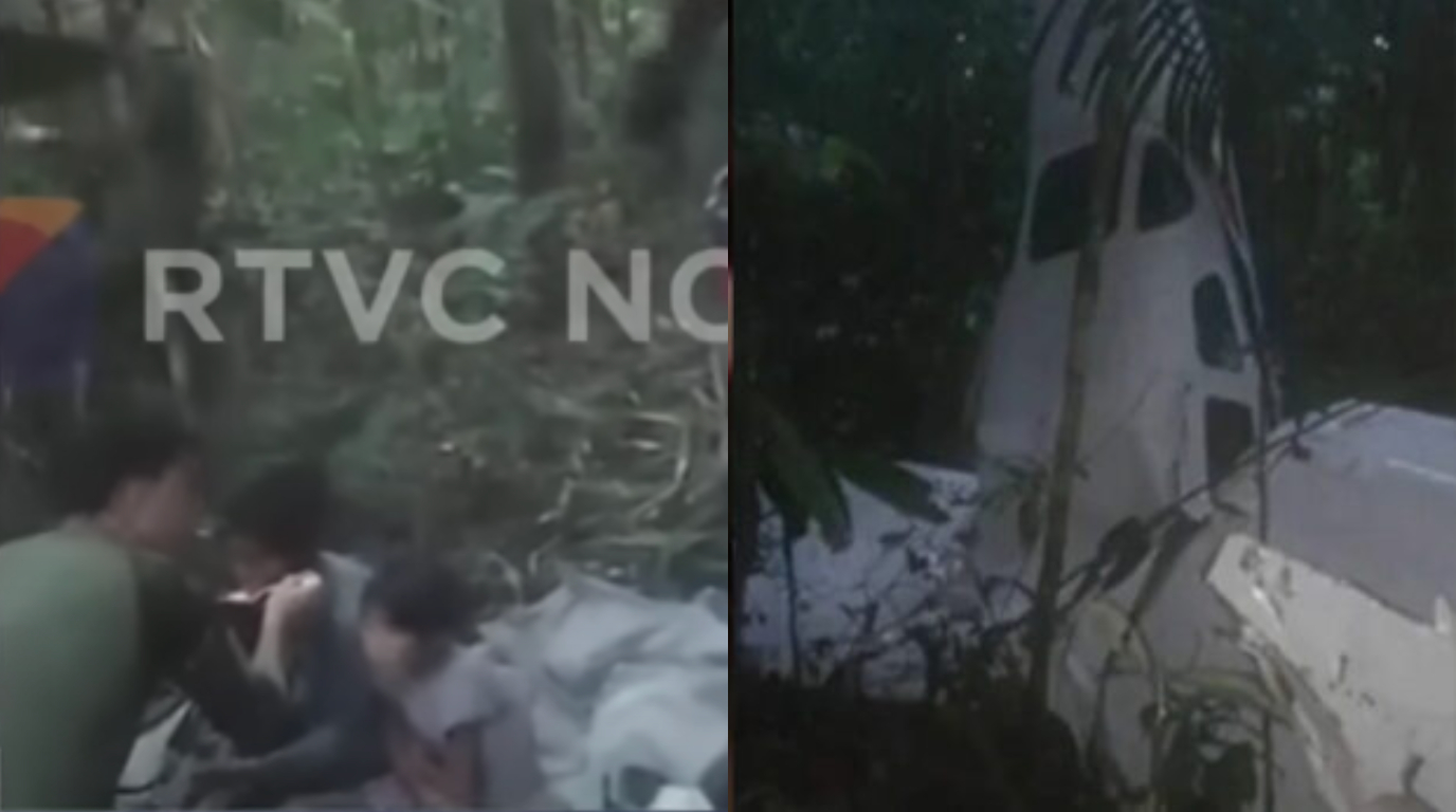 Vídeo mostra momento exato em que crianças são resgatadas na Colômbia; assista