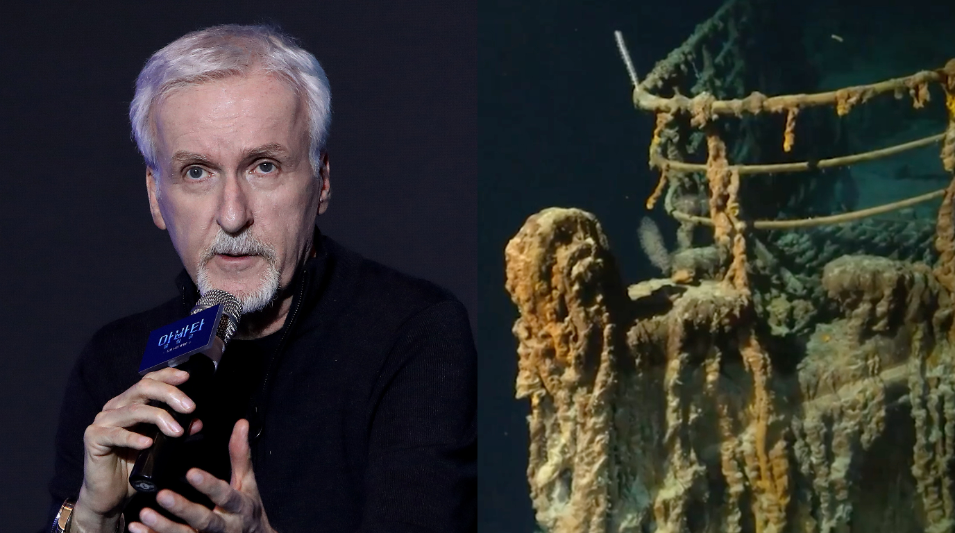 James Cameron, diretor de ‘Titanic’, mergulhou 33 vezes para ver destroços: ‘Você acha que entende até se aproximar’