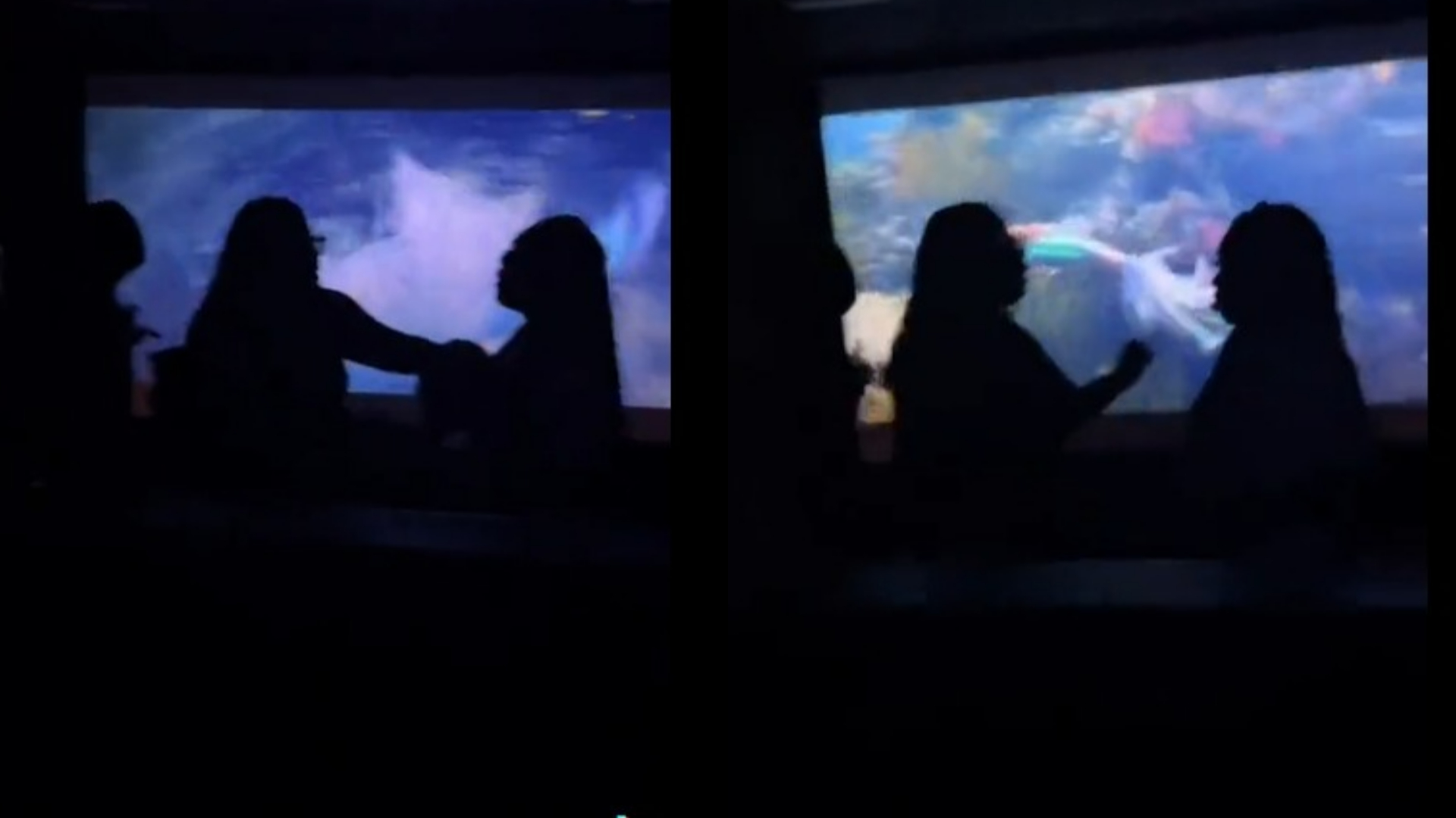 Pais brigam durante sessão de “A Pequena Sereia” e armam barraco na sala de cinema; assista