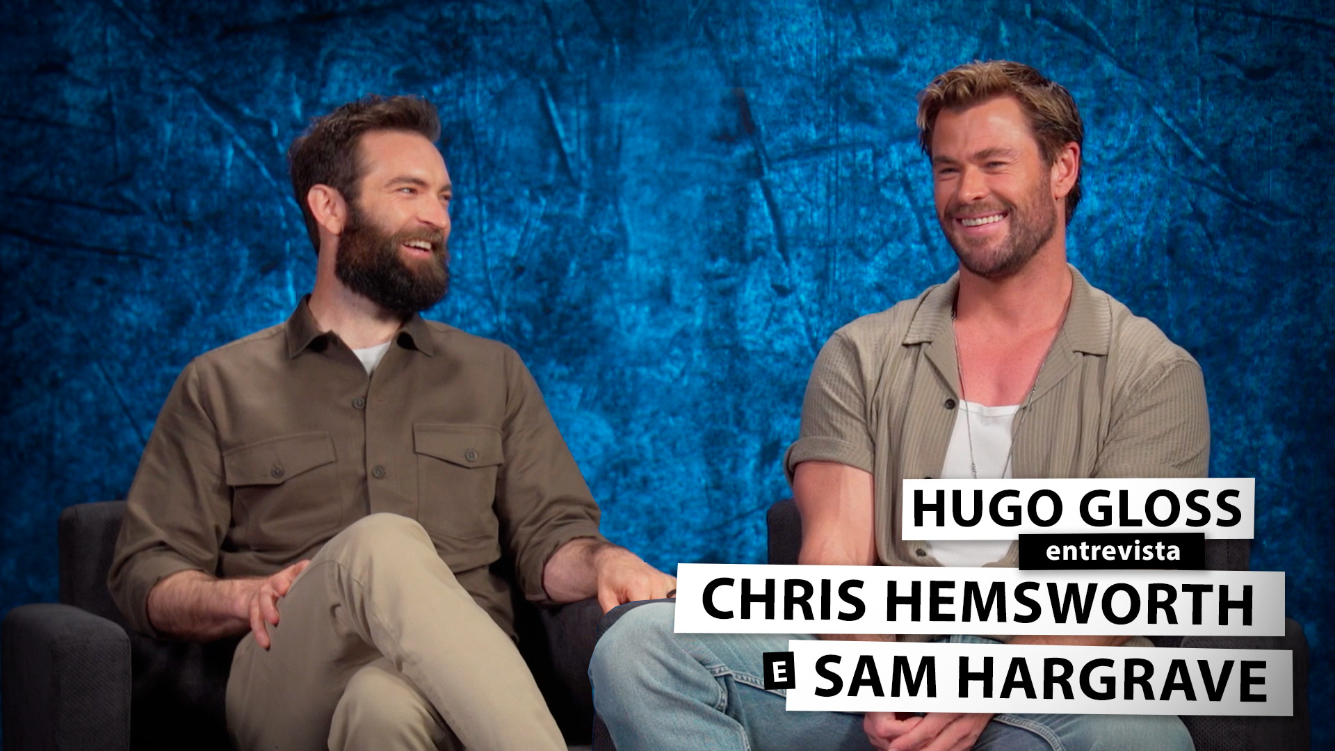 Exclusivo: No Brasil, Chris Hemsworth revela segredos DAQUELA cena de “Resgate 2” e imita vozeirão de Idris Elba; assista