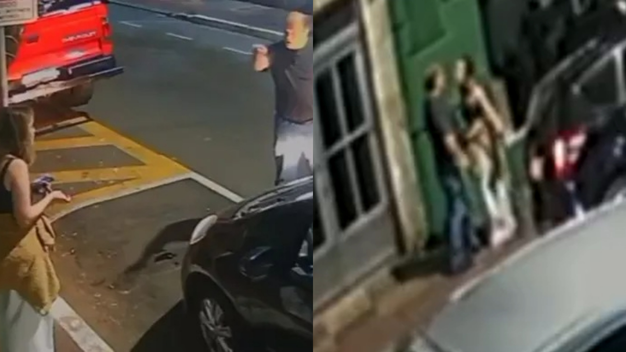 Vídeo mostra nutricionista levando cabeçada e socos de desconhecido na rua em SP; assista e leia relato