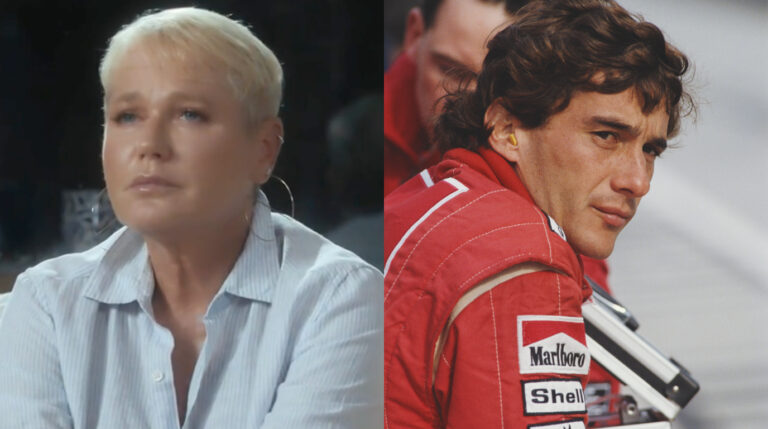 Xuxa e Ayrton