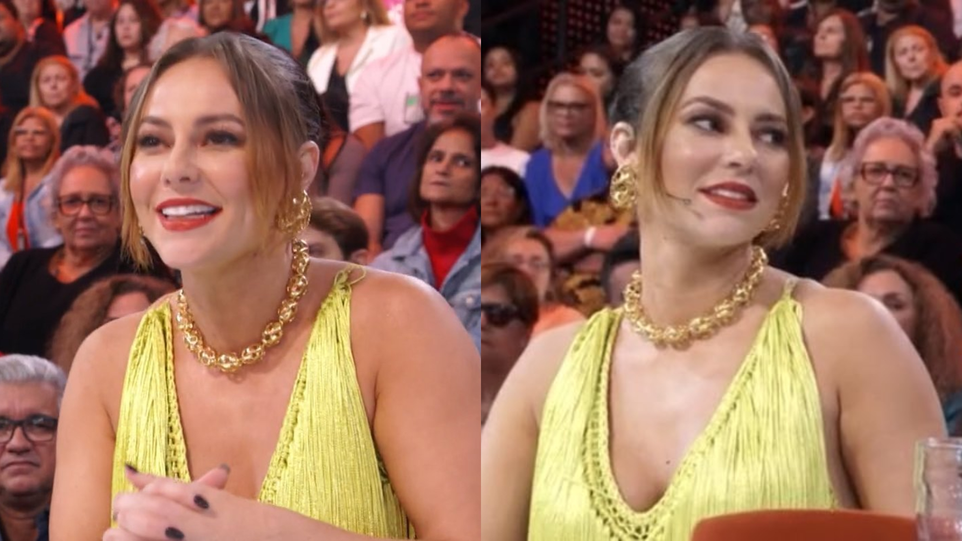 Paolla Oliveira reage após viralizar com expressões hilárias durante final do “Dança dos Famosos”; assista!