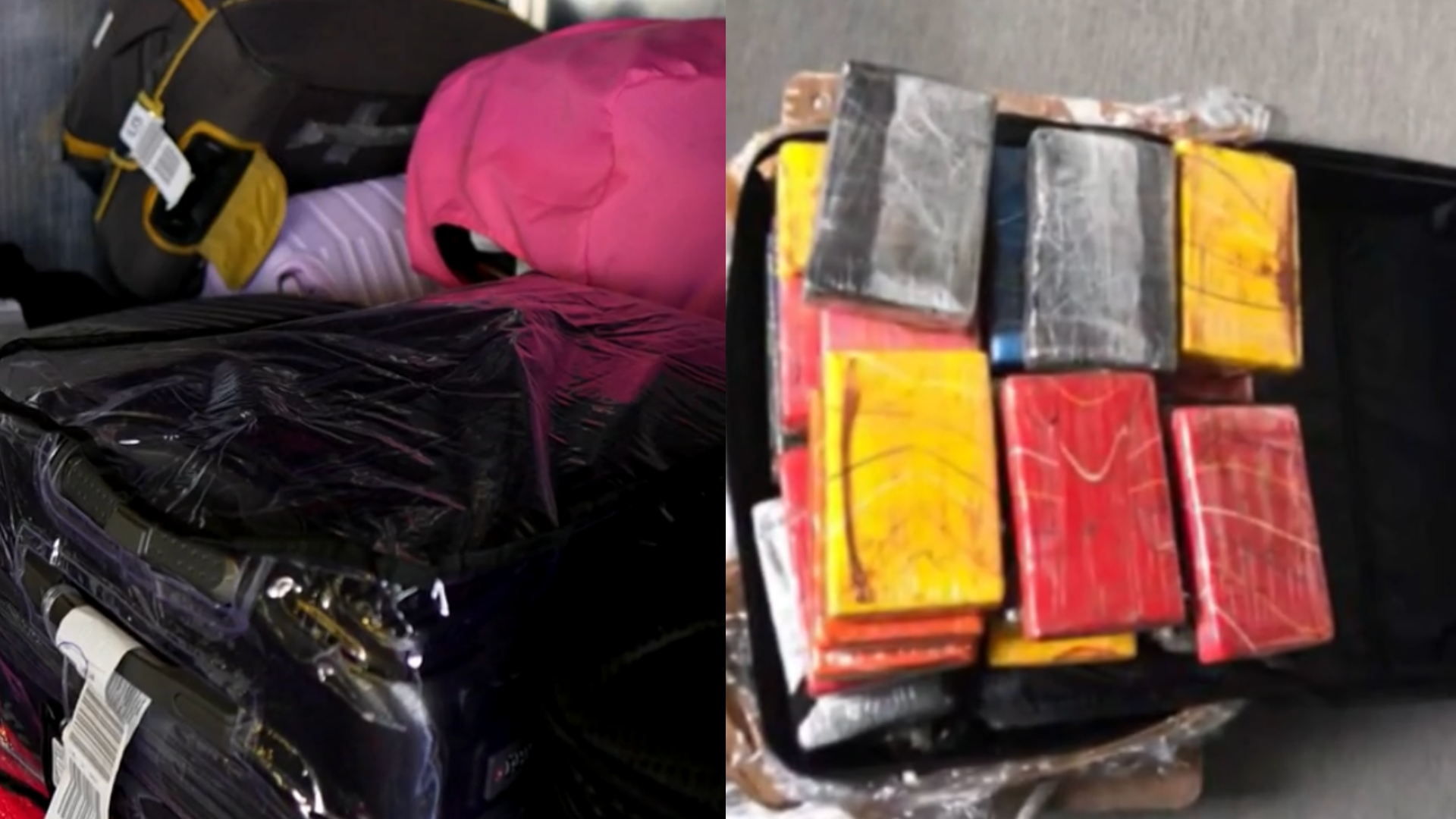 Vídeo mostra como quadrilha trocava malas por bagagens com cocaína em aeroporto de SP; assista