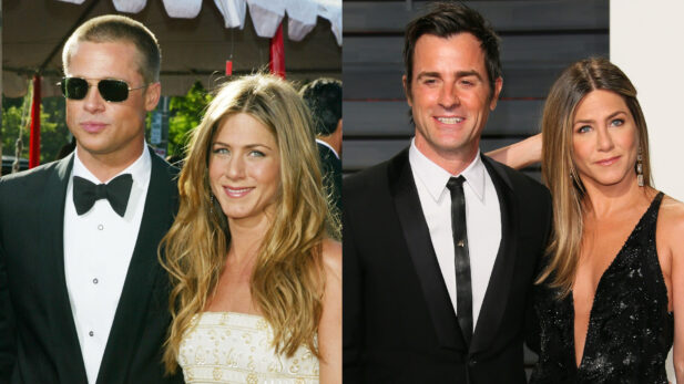 Jennifer Aniston foi casada por duas vezes. (Fotos: Getty)