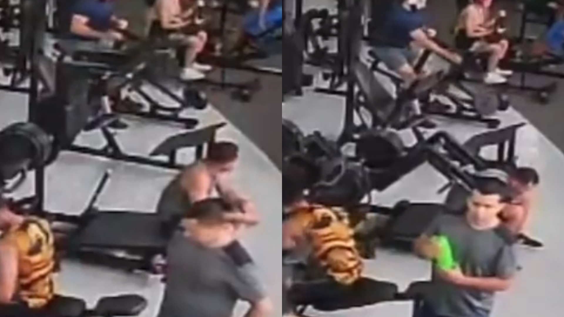 Vídeo: Aparelho de musculação cai sobre homem em academia no Ceará; hospital revela quadro de saúde