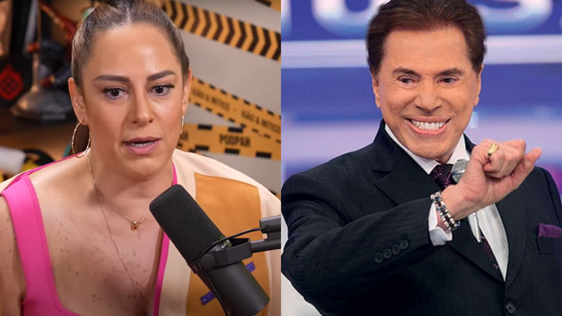 Silvia Abravanel confirma café diferentão de Silvio Santos e revela como era controlada ao vivo pelo pai; assista