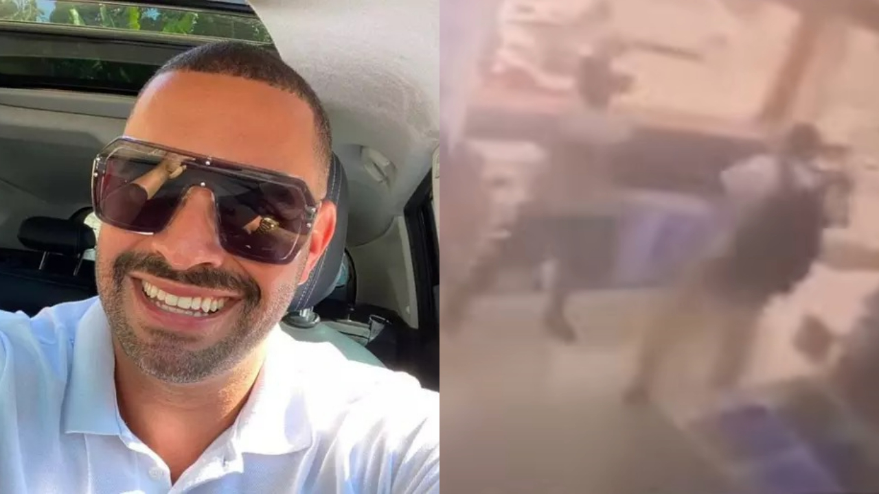 Humorista que postou vídeo sobre traição é assassinado a tiros em MG, e câmeras de segurança registram o momento