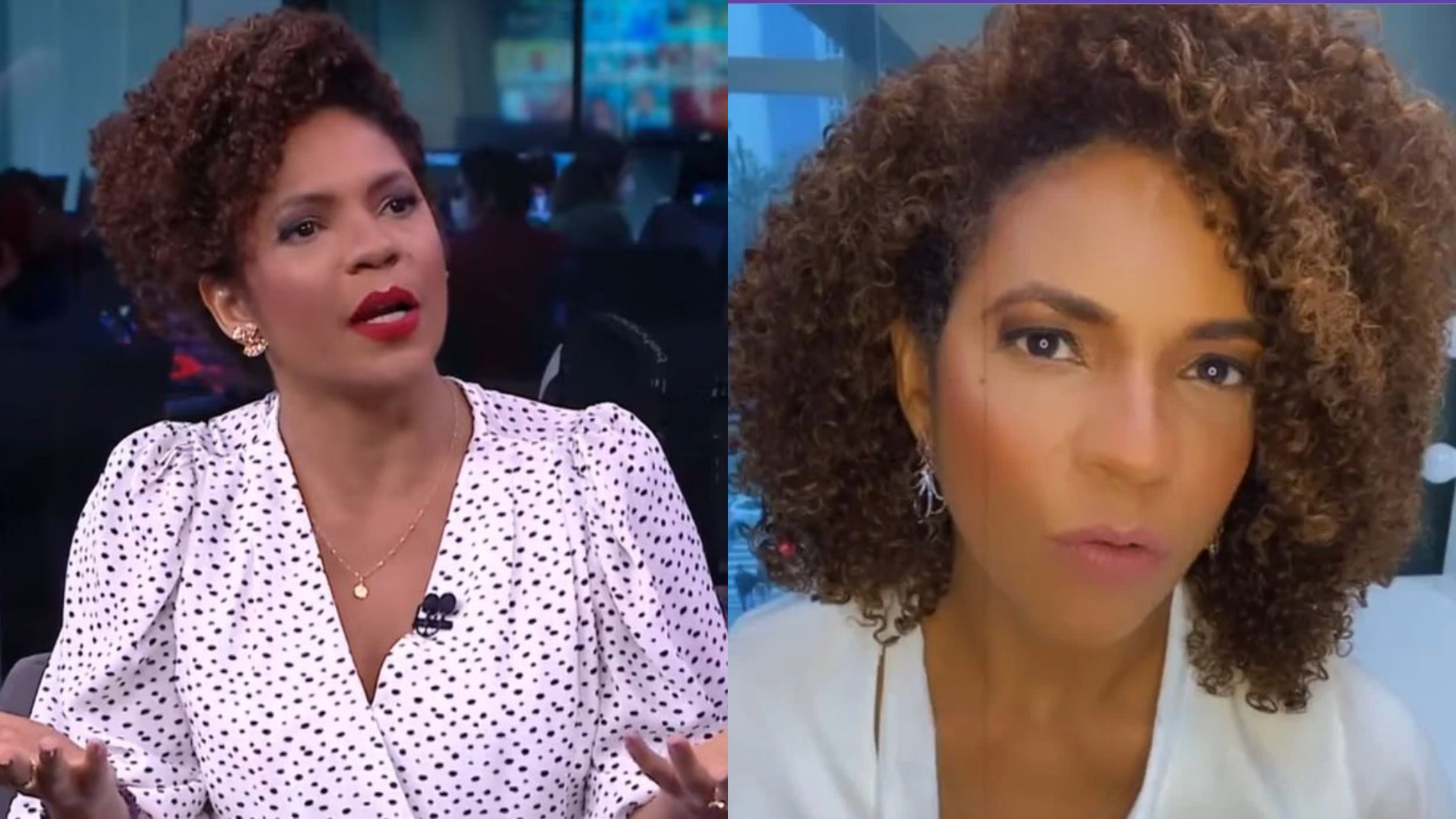 Luciana Barreto, apresentadora da CNN, expõe ataques racistas e faz ‘desabafo estratégico’; assista