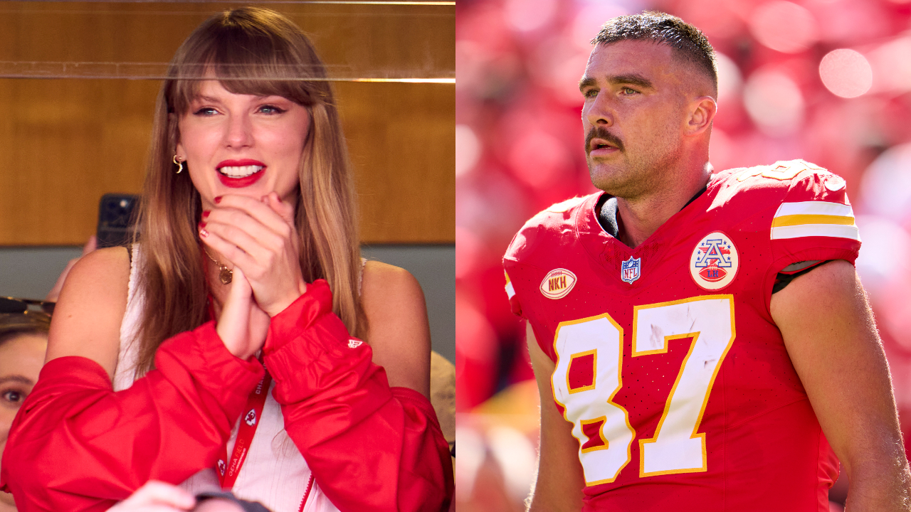 A witness says Taylor Swift took the surprise action of setting up a private meeting with athlete Travis Kelce.  He watches