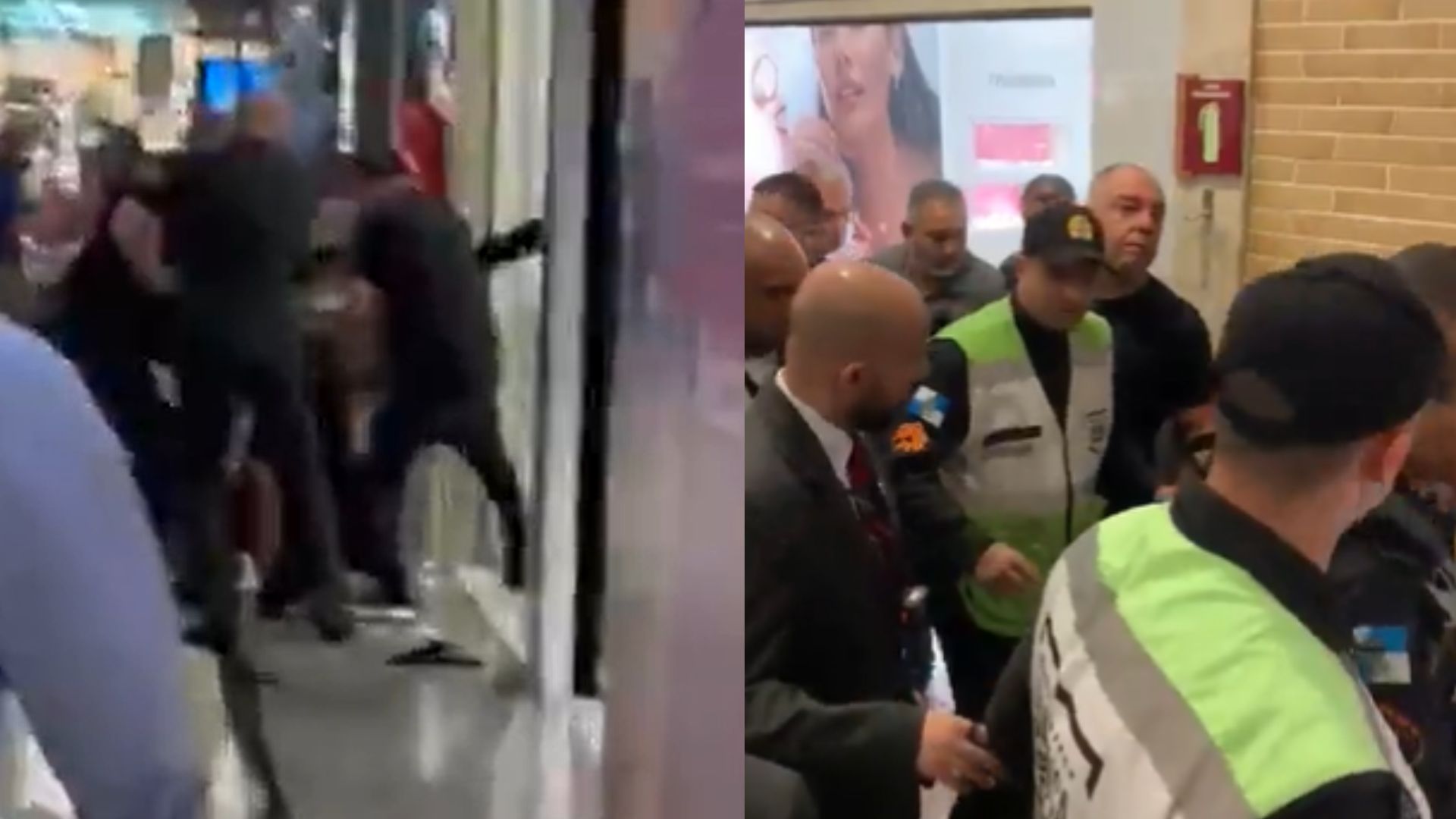Vídeo: Marcos Braz, dirigente do Flamengo, se envolve em briga com torcedor em shopping no RJ