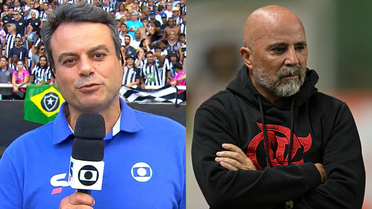 Repórter Eric Faria, da TV Globo, dispara críticas sobre técnico do Flamengo em áudio vazado de transmissão: “Imbecil”; ouça