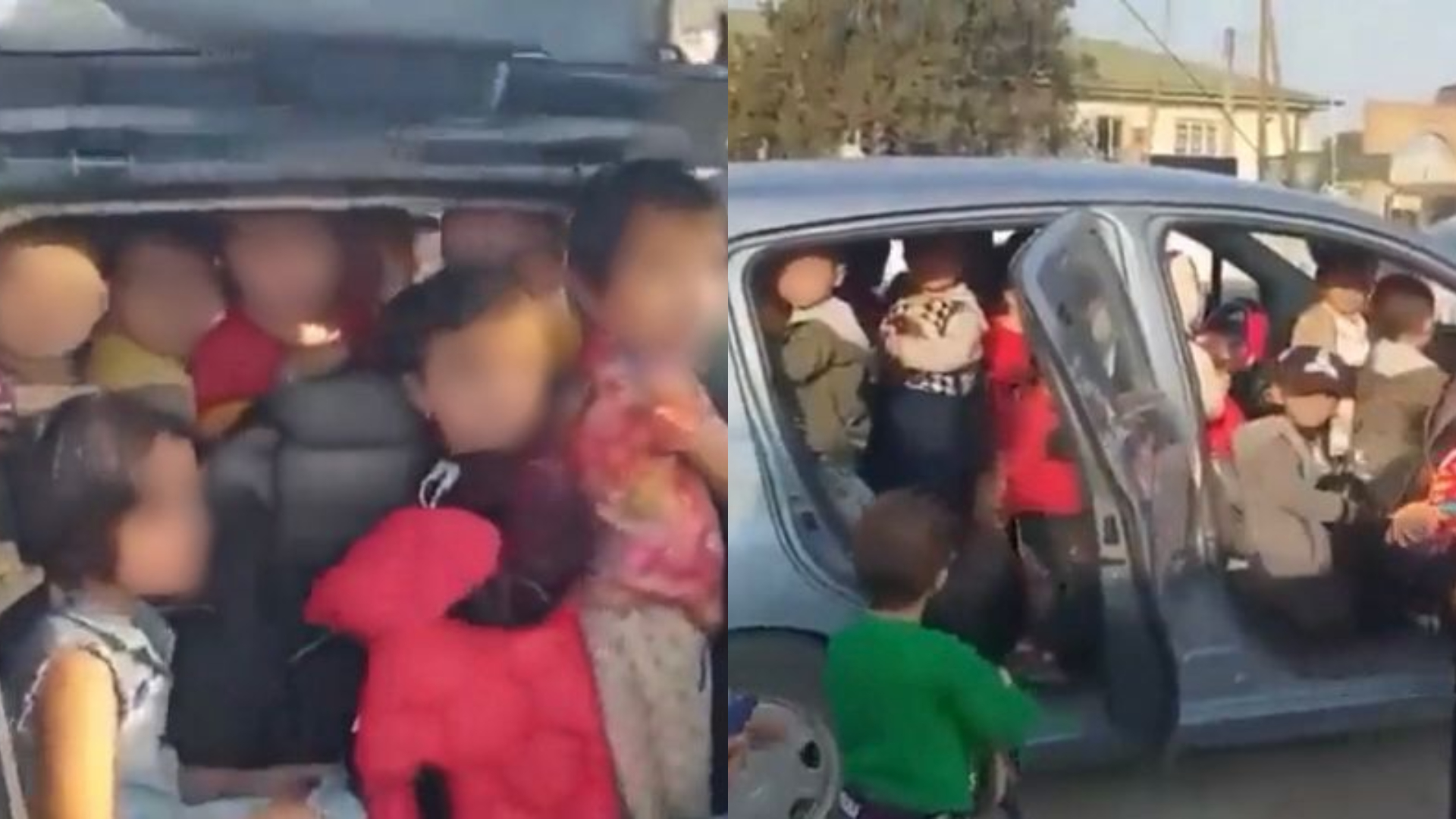 Vídeo de professora sendo presa por carregar 25 crianças em carro, no Uzbequistão, viraliza e mulher explica atitude; assista
