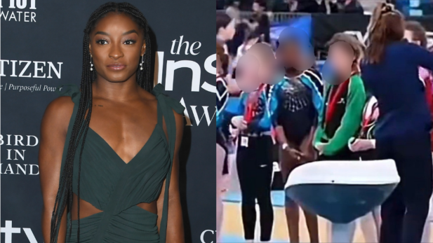 Ginasta negra é ignorada em entrega de medalhas na Irlanda, vídeo viraliza e Simone Biles faz surpresa; assista