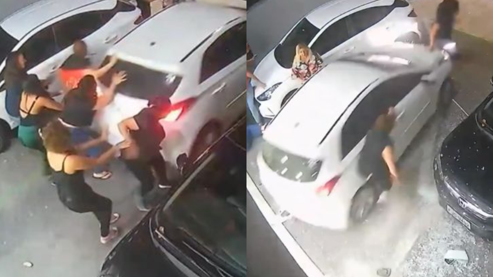 Vídeo: Mulher é presa após atropelar 8 pessoas e bater em 2 carros após briga em salão de beleza em SP
