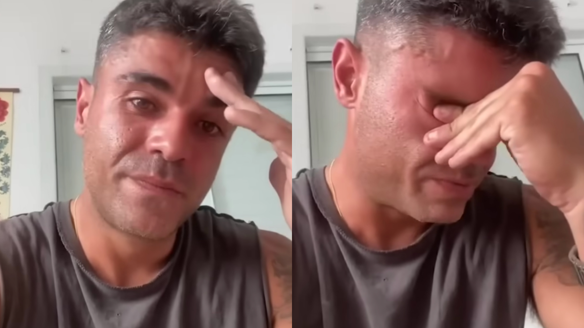Atleta brasileiro chora e dá depoimento forte de massacre em rave em Israel; assista