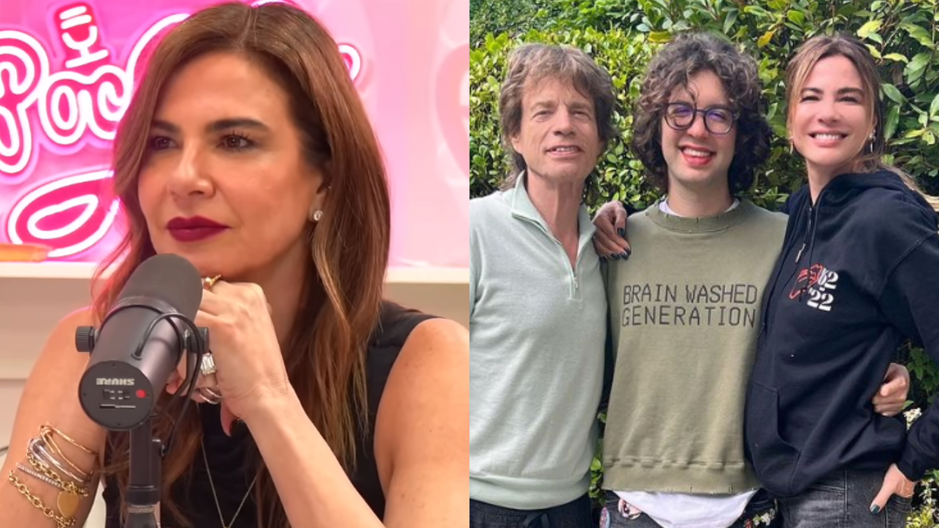 Luciana Gimenez revela que negou proposta milionária para detalhar caso com Mick Jagger: “Grampearam meu telefone”; assista