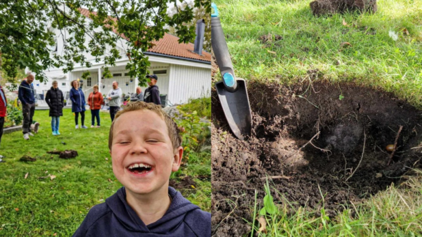 Família encontra tesouro viking ao procurar por brinco em quintal; veja as imagens!