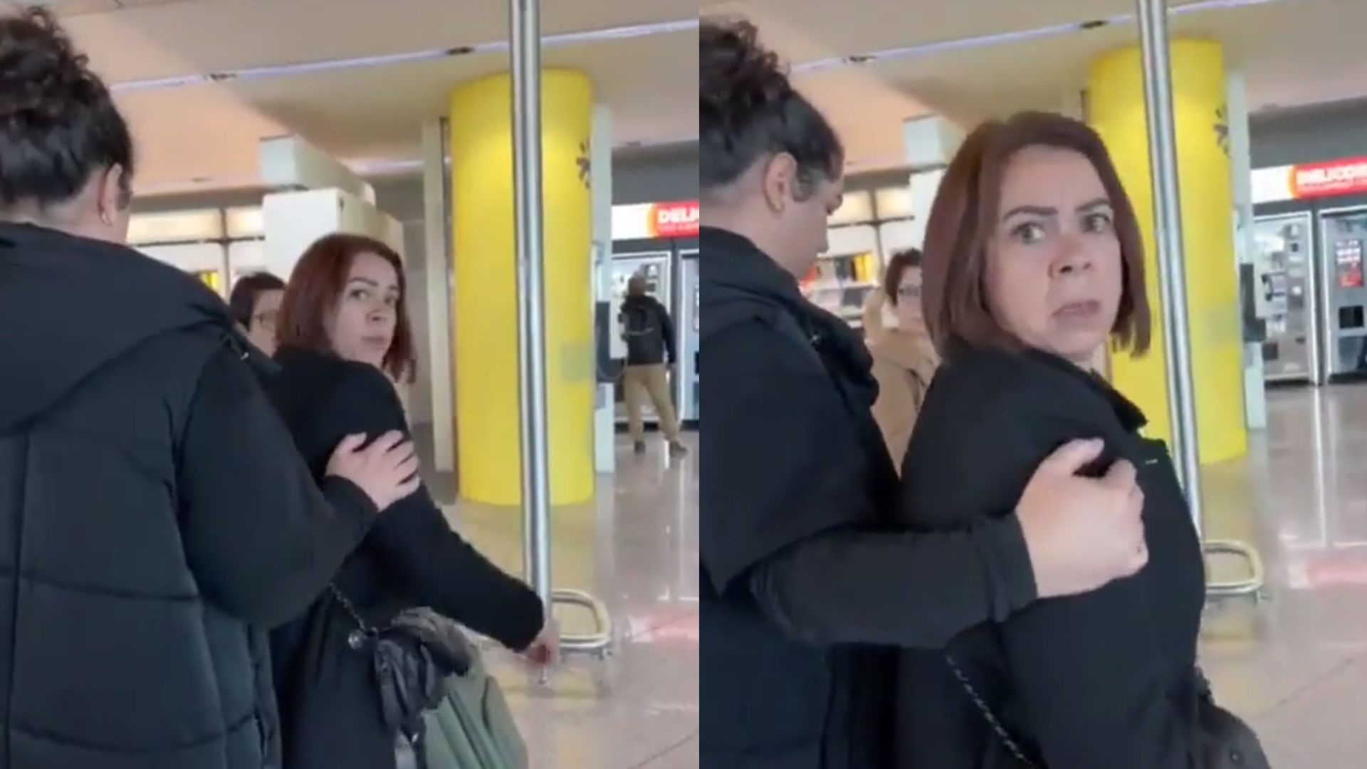 Vídeo: Brasileira filma momento em que é xingada por portuguesa em aeroporto: “Vai para a sua terra, sua porca”