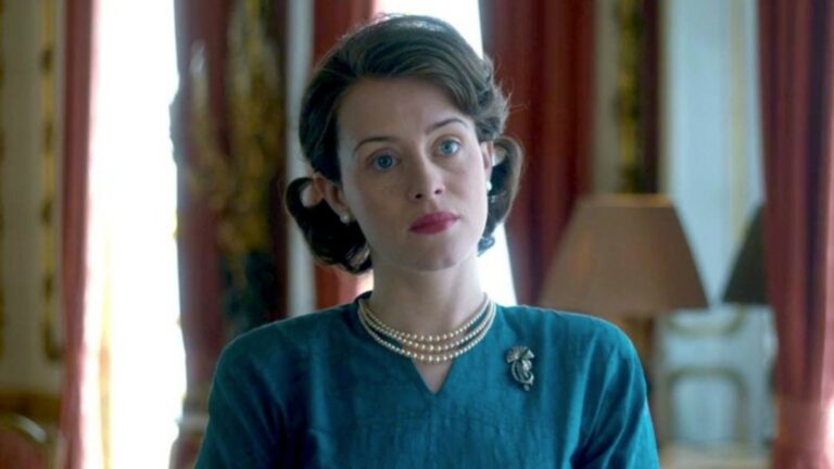 Claire Foy em 'The Crown'