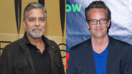 George Clooney e Matthew Perry