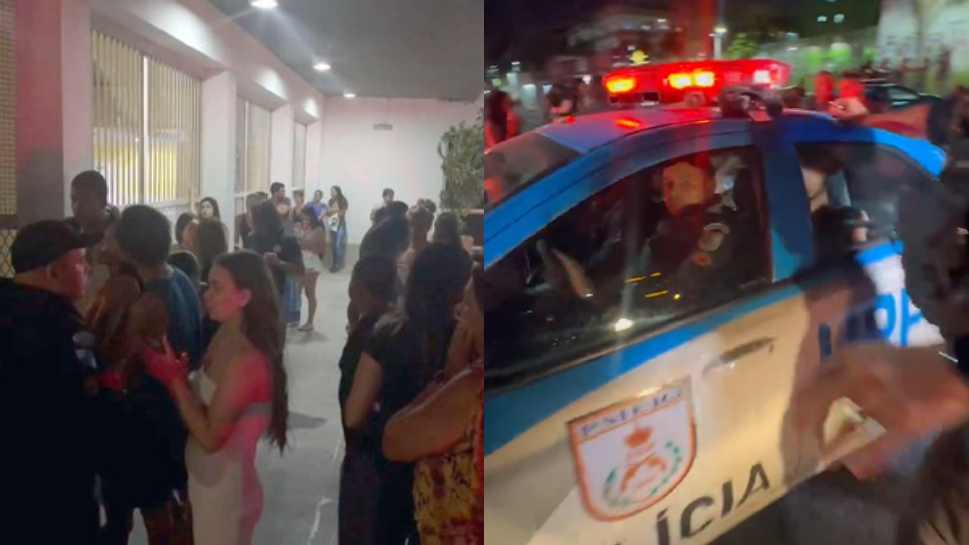 Festa de formatura no RJ acaba em confusão após aluna dizer que perdeu R$ 19 mil; jovem sai escoltada pela polícia – assista