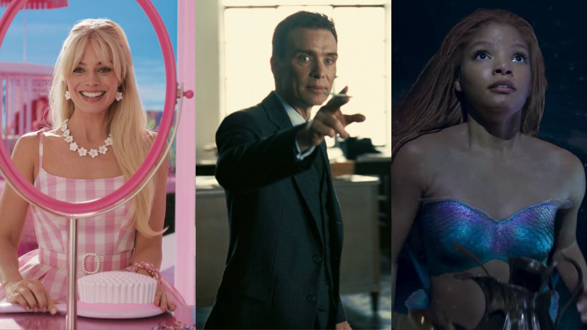 Barbie, Oppenheimer e A Pequena Sereia: Saiba quais foram as maiores bilheterias de 2023