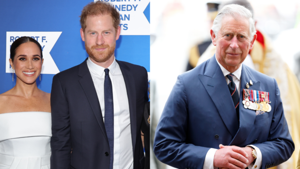 Palácio implora para príncipe Harry e Meghan Markle saírem em defesa de rei Charles após nova “bomba” na realeza, diz TMZ