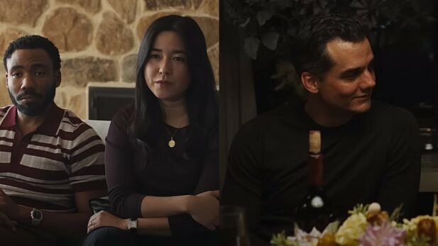 Donald Glover, Maya Erskine e Wagner Moura na série 'Sr. e Sra. Smith'