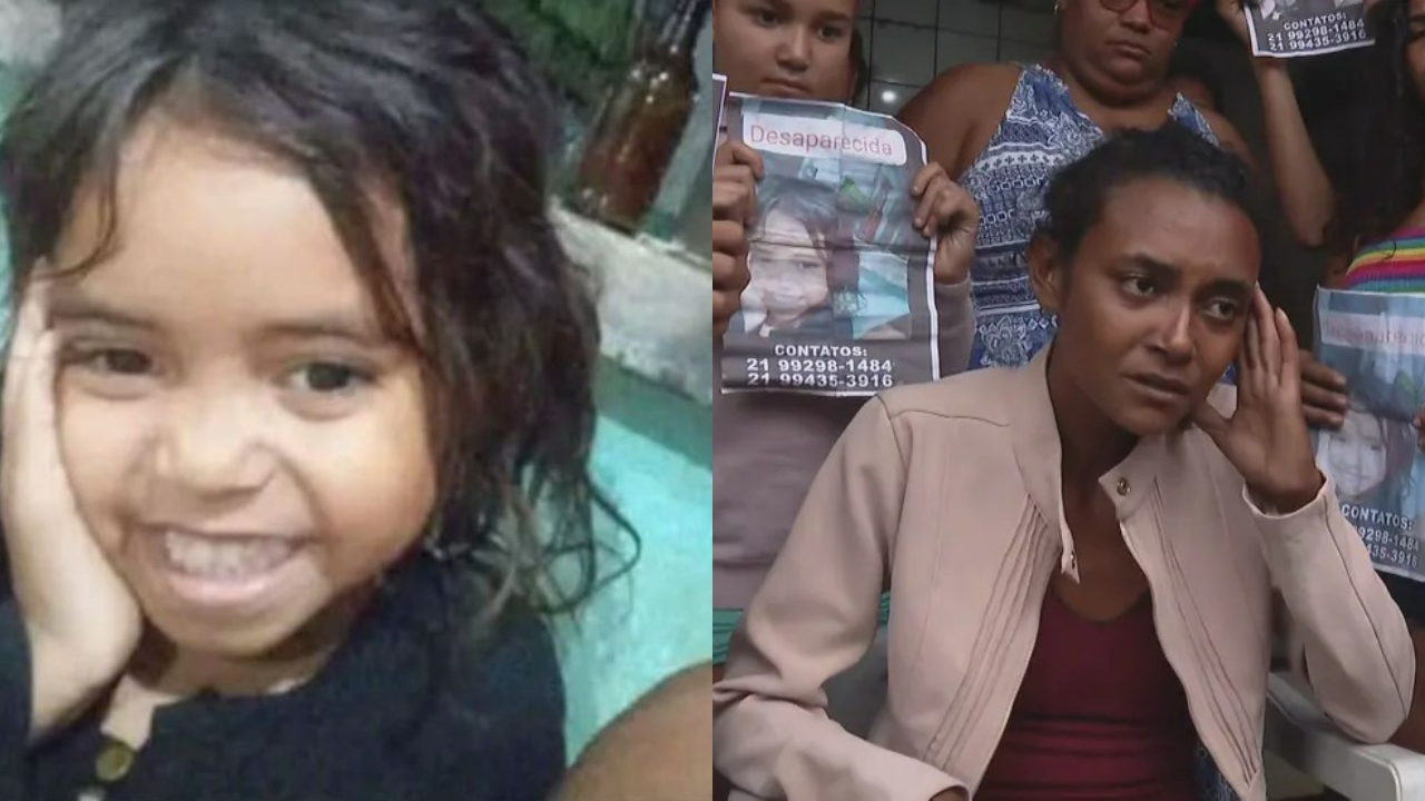 Menina de 4 anos desaparece de casa durante madrugada, no RJ; PM detém suspeito após moradores alegarem que homem confessou crime