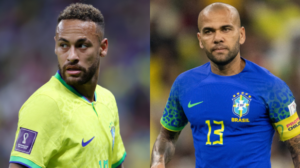 Família de Neymar teria enviado R$ 800 mil a Daniel Alves para reduzir pena do jogador, diz site