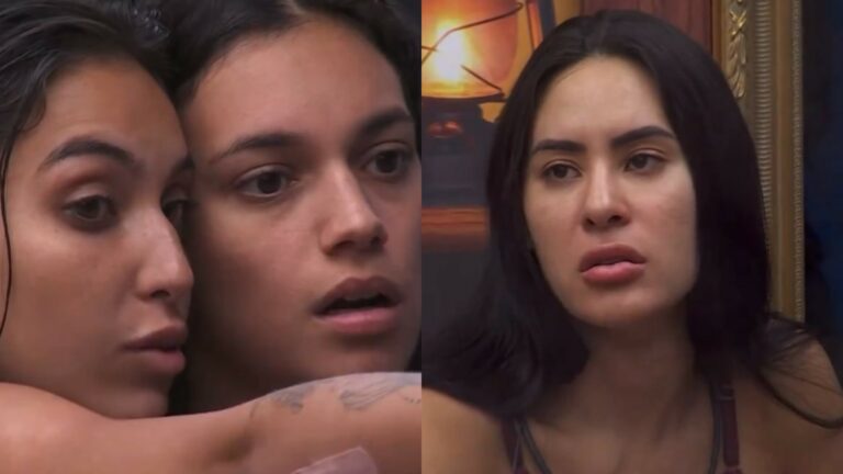 Vanessa Lopes teoriza com Alane sobre Isabelle no "BBB 24"