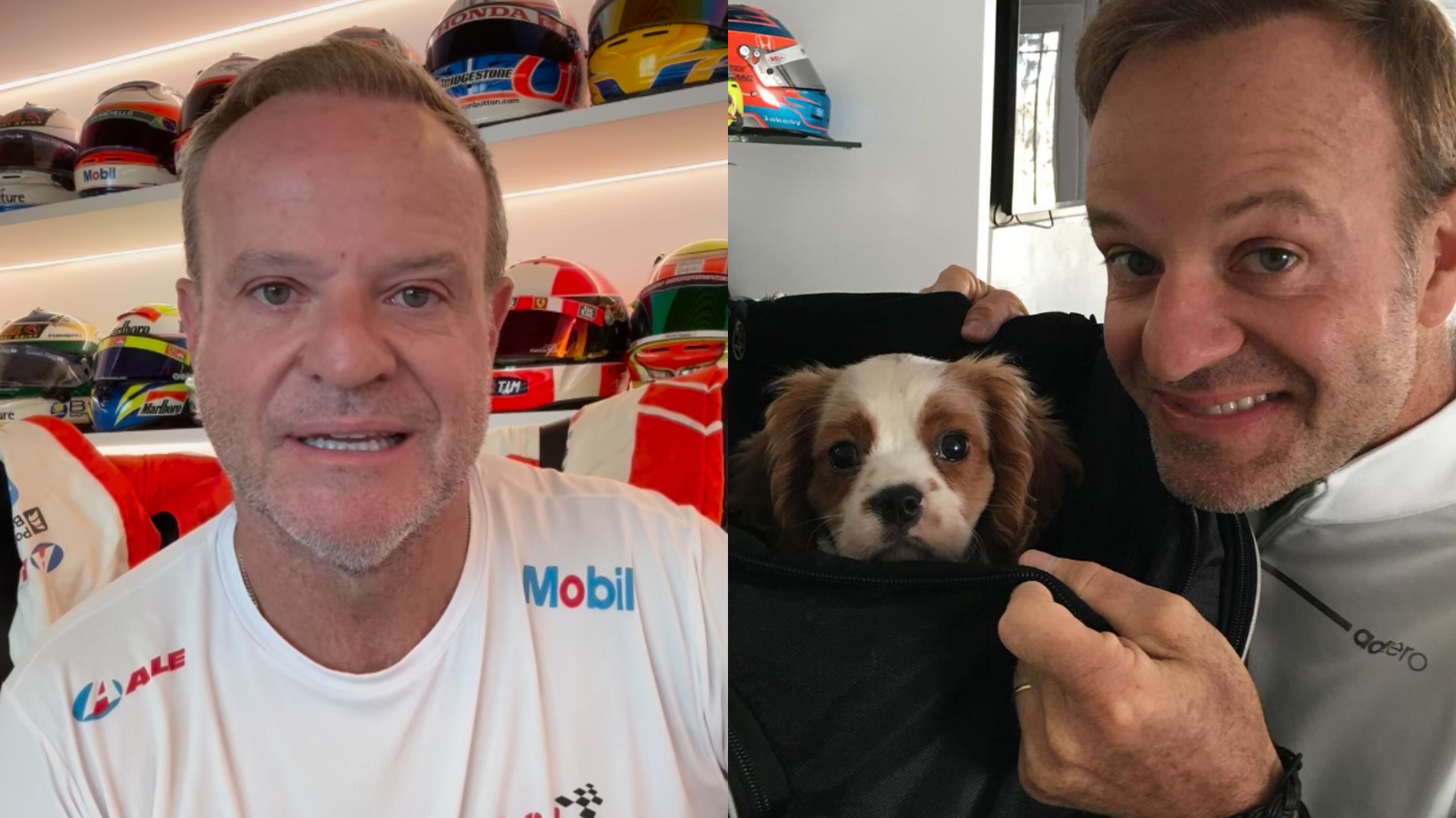 Rubinho Barrichello choca seguidores ao revelar motivo da morte de cãozinho, e faz alerta: “Ladeira abaixo”; assista