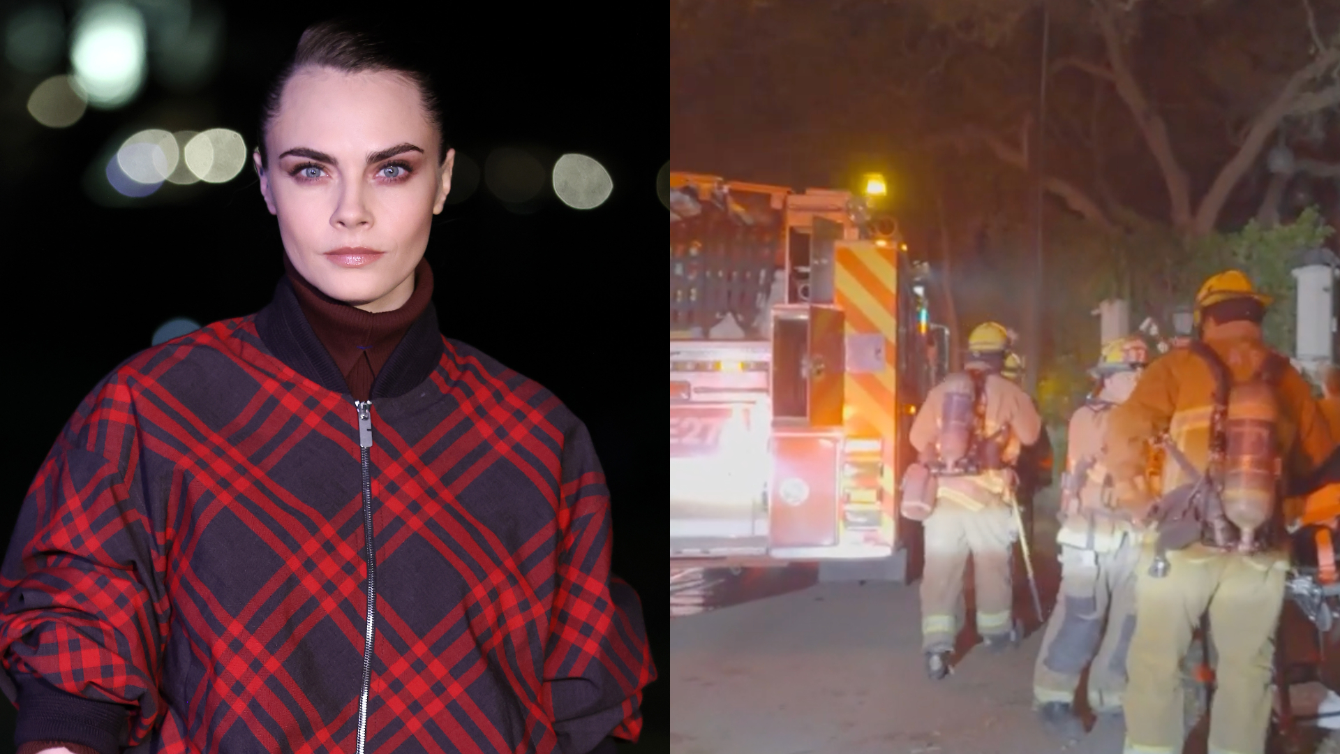 Mansão de Cara Delevingne em Los Angeles sofre incêndio de grandes proporções, e atriz desabafa com foto