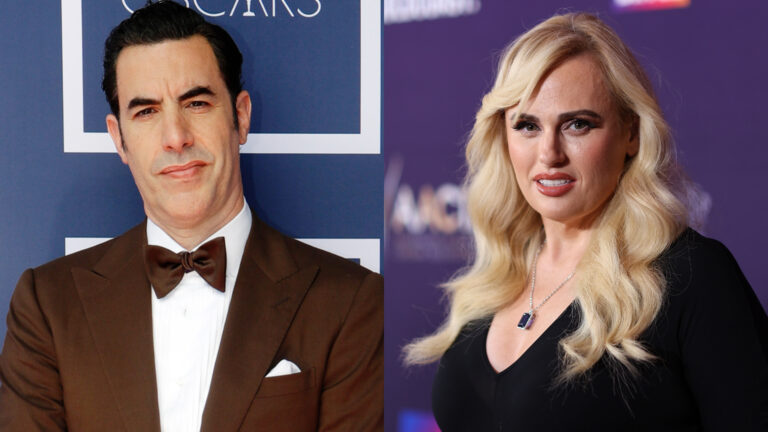 Rebel Wilson e Sacha Baron Cohen