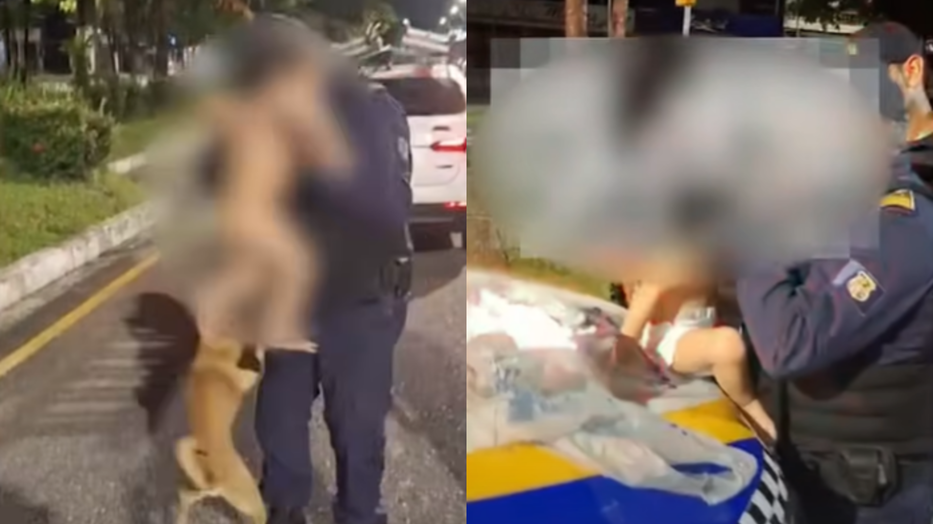 Bebê de 1 ano sai de casa sozinho, em Belém, é encontrado com cachorro caramelo, e desfecho surpreende policiais; assista