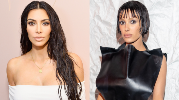 Kim Kardashian e Bianca Censori chocam ao serem vistas juntas, pela primeira vez, em show de Kanye West; assista